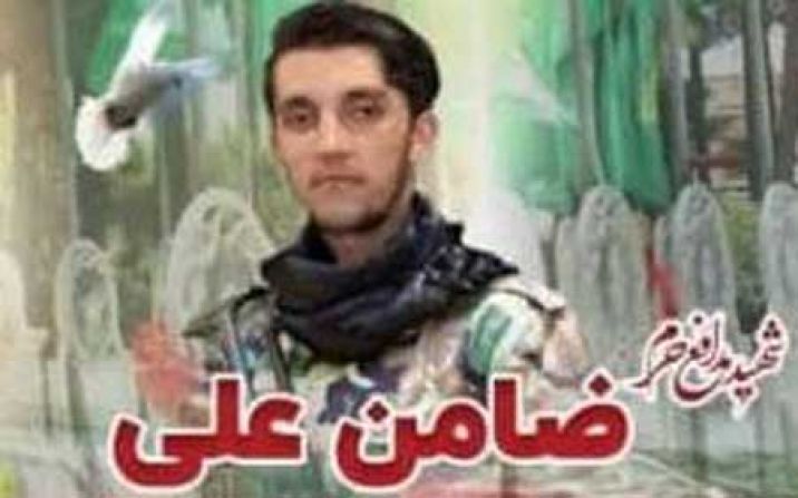 پیکر شهید ضامن علی از شهدای مدافع حرم در قم به خاک سپرده شد